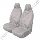 Универсальные водонепроницаемые чехлы для передних сидений, из нейлона, серого цвета, 2 шт.